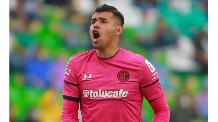 Luis García, portero del Deportivo Toluca.