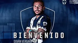 Duván Vergara con Rayados de Monterrey.