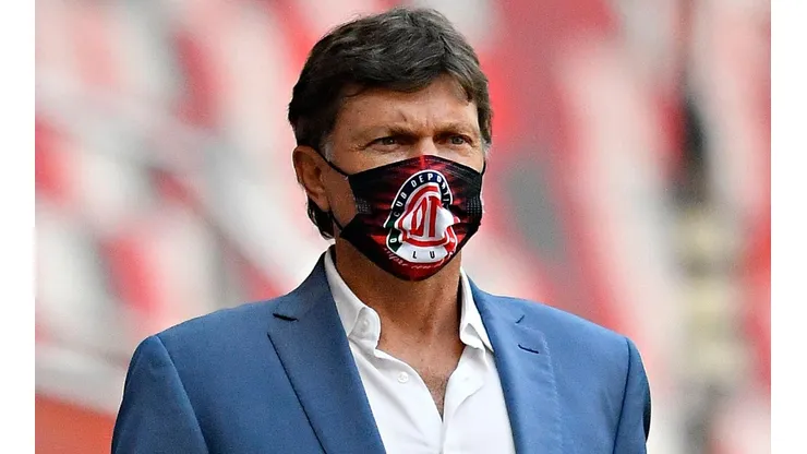 Hernán Cristante, entrenador de Toluca.