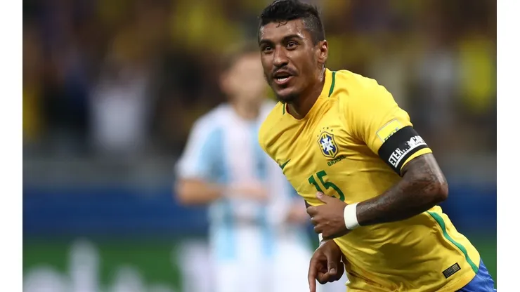 Paulinho fue mundialista brasileño en 2014 y 2018.