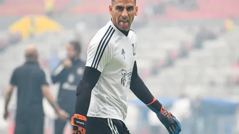 Nahuel Guzmán tuvo un fuerte accidente en el entrenamiento. (Imago 7)