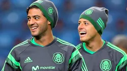 Carlos Vela y Chicharito Hernández, vieja dupla Tricolor.