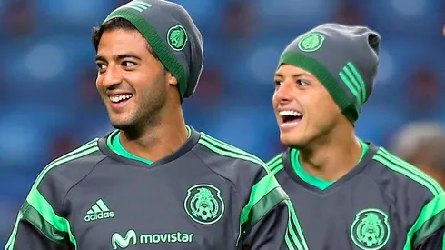 Carlos Vela y Chicharito Hernández, vieja dupla Tricolor.