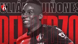 Julián Quiñones, nuevo refuerzo del Atlas para el Apertura 2021.