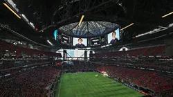 Más de 60 mil personas en el Mercedez-Benz Stadium.