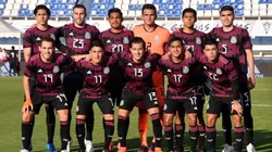 México vs. Australia por un amistoso Sub-23. (Twitter de la Selección de México)