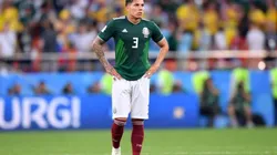 Carlos Salcedo no se puso la medalla de subcampeón.
