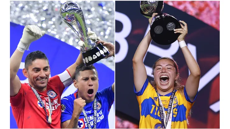 Cruz Azul es campeón de la Liga MX y Tigres de la Liga MX Femenil. (Imago 7)