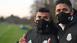 Luis Romo y Orbelín Pineda reportaron con el Tri.