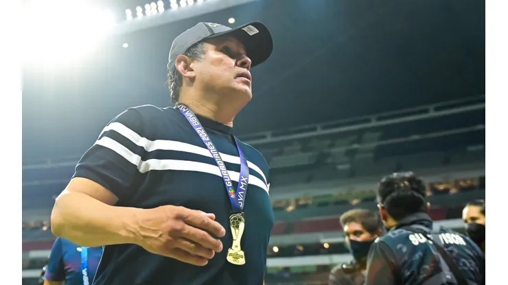Juan Reynoso, entrenador del Cruz Azul campeón. (Imago 7)