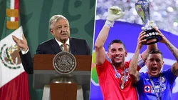 AMLO hizo llegar a Cruz Azul la felicitación presidencial