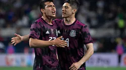 Sin Raúl Jiménez, Chucky Lozano se disfrazó de goleador para México