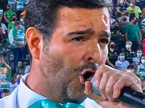 VIDEO: Pablo Montero falló al cantar el Himno Nacional de México
