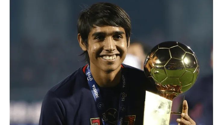 Alexis Duarte, campeón en Paraguay con Cerro Porteño. (@CCP1912oficial)