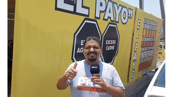 El Payo recibió a Bolavip con los brazos abiertos.