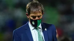 Almada se fue decepcionado por el trámite del partido.