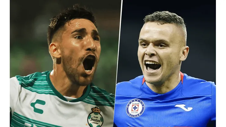 Santos Laguna y Cruz Azul chocaron por la primera final de la Liga MX (Fuente: Imago7)