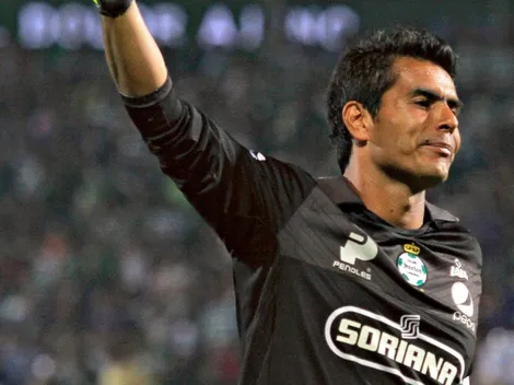 Oswaldo Sánchez calentó la Final de la Liguilla