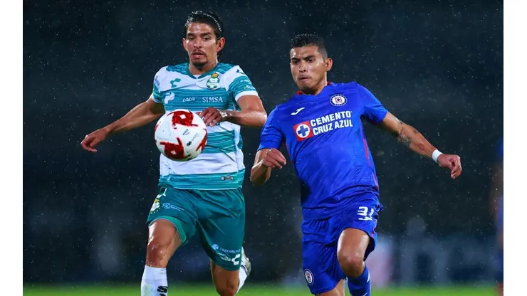 Cruz Azul y Santos Laguna chocan en la final de la Liga MX. (Getty Images)