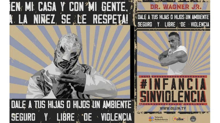 Wagner y sus frases contra la violencia infantil