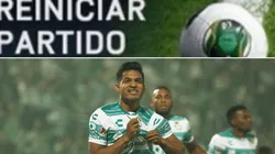 Gol de Santos Laguna hizo explotar al CM de Puebla. Foto: Imago 7 / @ClubPueblaMX