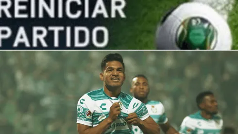 Gol de Santos Laguna hizo explotar al CM de Puebla. Foto: Imago 7 / @ClubPueblaMX