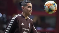 Erick Gutiérrez ya piensa en la vuelta con la Selección de México.