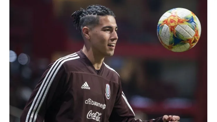 Erick Gutiérrez ya piensa en la vuelta con la Selección de México.