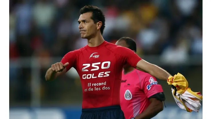 Jared Borgetti está entre los primeros tres máximos goleadores de la liga mexicana.