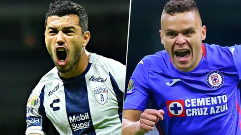 Gustavo Cabral y Jonathan Rodríguez, semifinales de la Liga MX (Foto: Imago7)