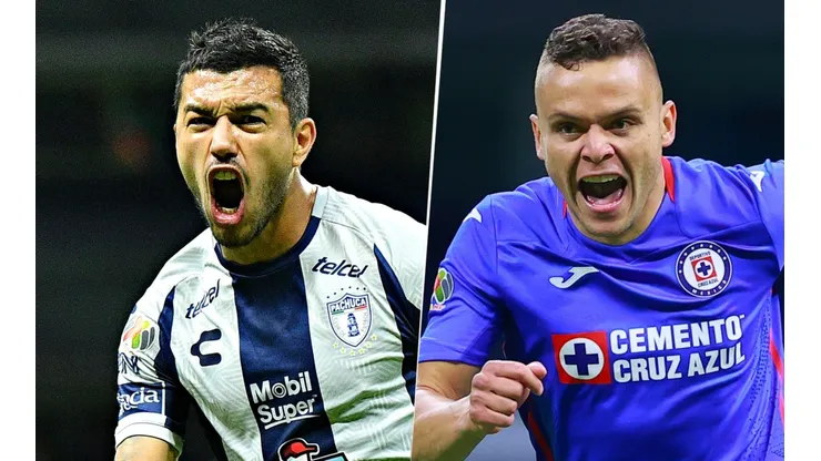 Gustavo Cabral y Jonathan Rodríguez, semifinales de la Liga MX (Foto: Imago7)