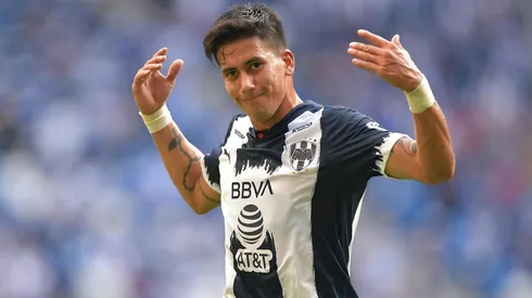 Maximiliano Meza, futbolista de Rayados de Monterrey. Foto: Getty Images