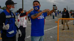 Aficionados deberán seguir estrictas medidas sanitarias para ingresar al Estadio Azteca.