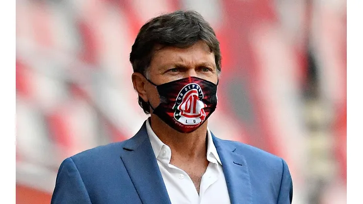 Hernán Cristante, entrenador de Toluca.