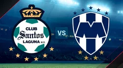Santos vs. Monterrey por la Liga MX