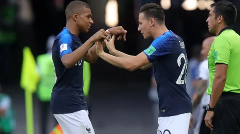 Kylian Mbappe y Florian Thauvin