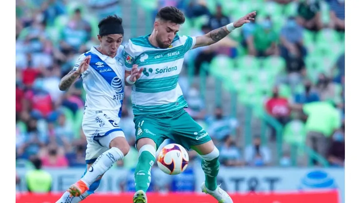 Santos Laguna y Puebla igualaron por el Guardianes 2021.