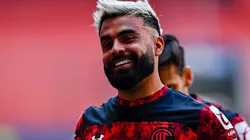 Alexis Canelo, goleador del Toluca en la Liga MX.