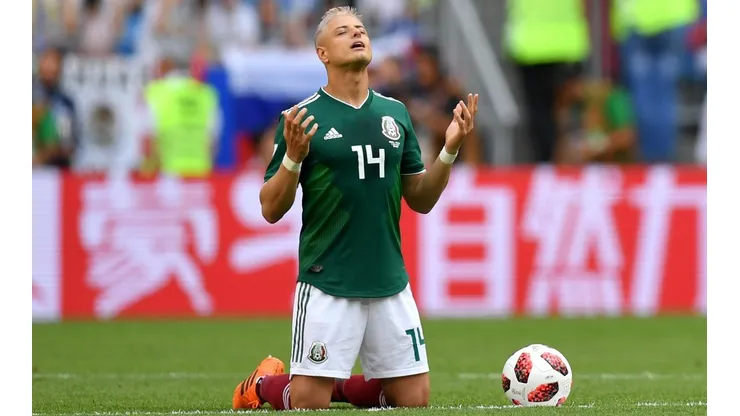 Chicharito encabeza la lista de goleadores.