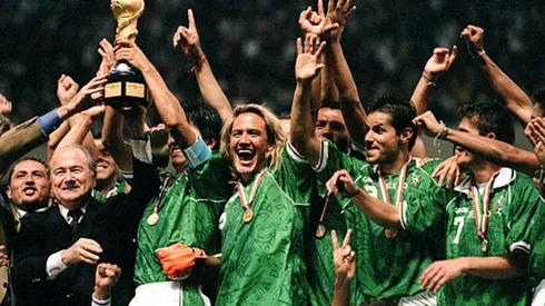 México alzó la Copa Confederaciones en 1999.