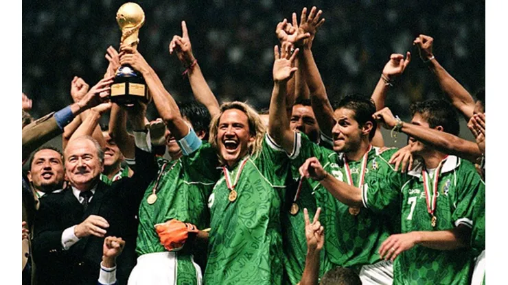 México alzó la Copa Confederaciones en 1999.