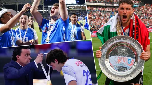 Santi Giménez salió campeón en Países Bajos