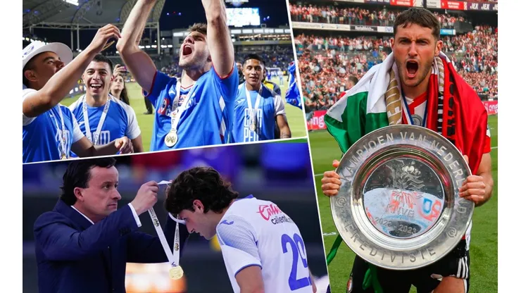 Santi Giménez salió campeón en Países Bajos