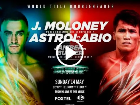 Dónde ver Jason Moloney vs. Vincent Astrolabio EN VIVO por el título vacante de peso gallo en la OMB: Horarios y cartelera completa