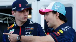 Recadito de Sergio Pérez para Max Verstappen.