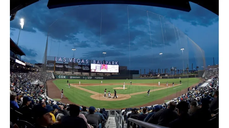 La impresionante vista de Las Vegas Ball Park