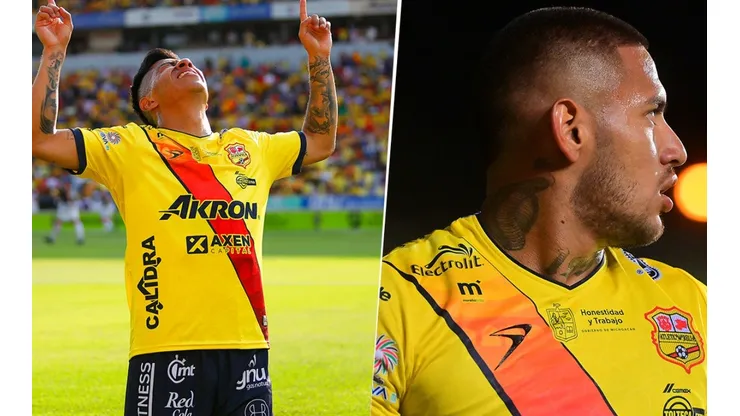 Omar Islas y Bryan Mendoza con el Atlético Morelia.