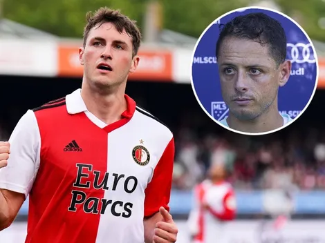 Chicharito rompió el silencio tras perder su récord con Santiago Giménez