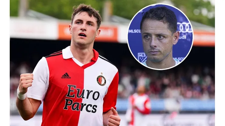 Chicharito rompió el silencio tras perder su récord con Santiago Giménez
