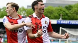 Santi Giménez y un doblete que deja al Feyenoord al borde del título.